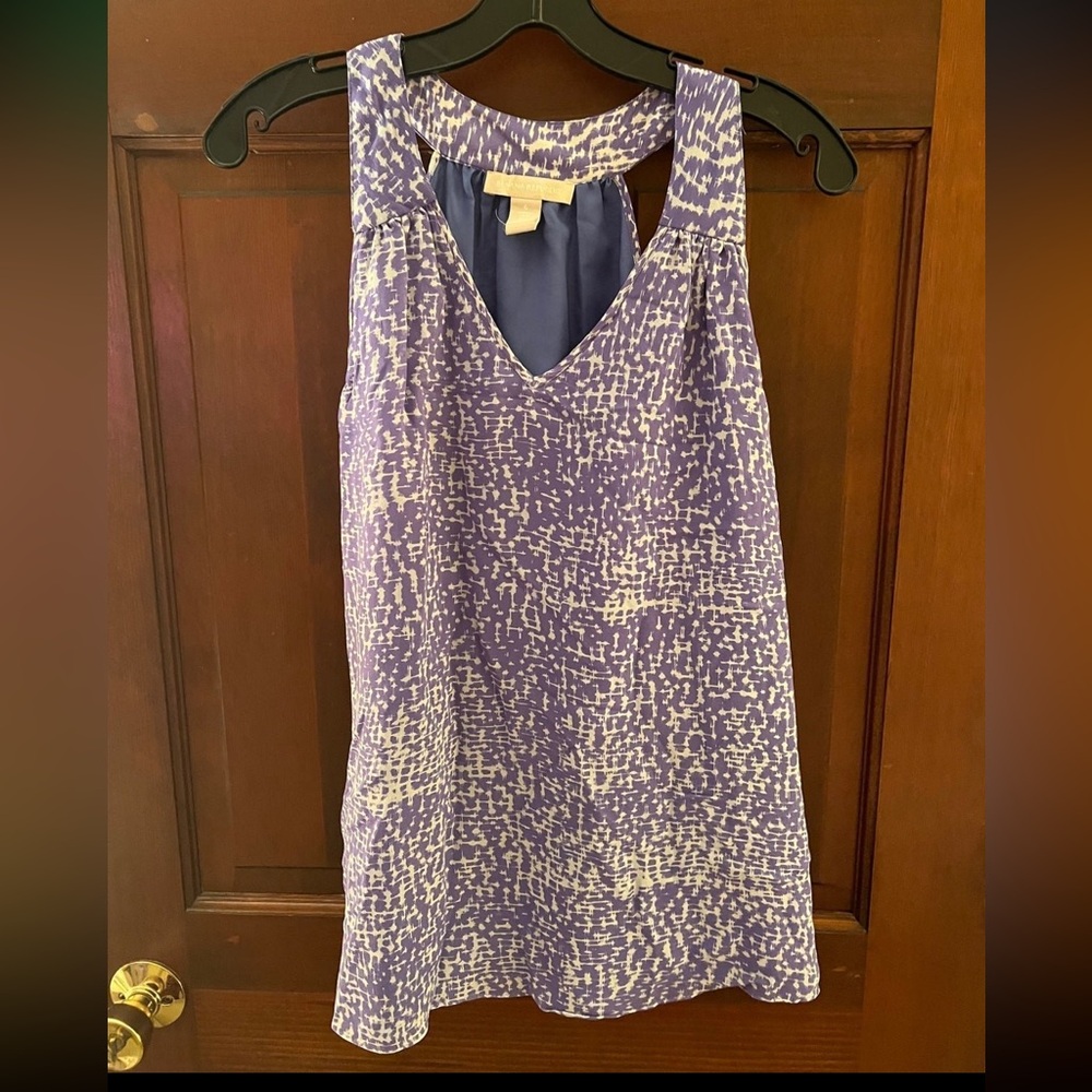 Banana Republic Purple Sleeveless Women's Top